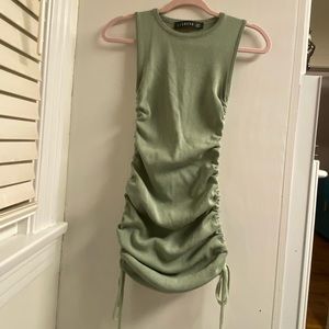 Lioness Mini Dress in Green